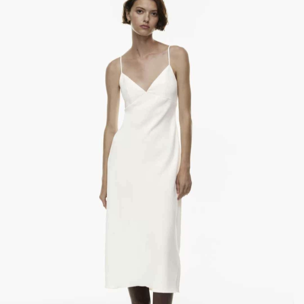 Aritzia antiquity dress, white, size 2